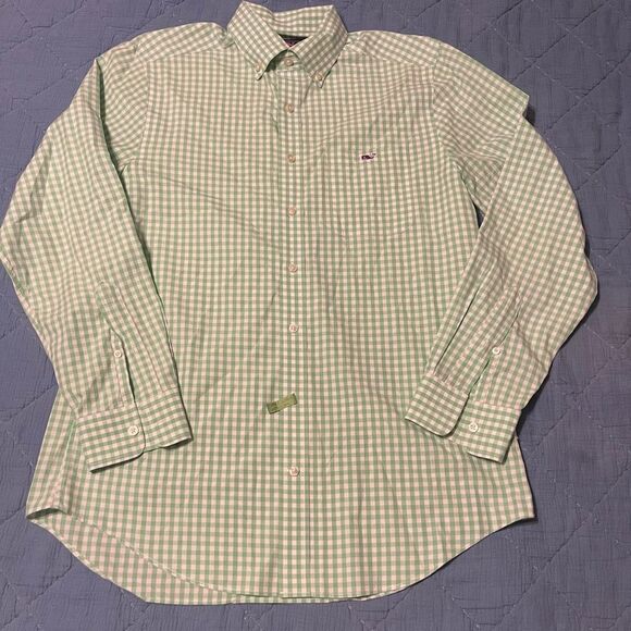 Vineyard Vines Slim Fit Tucker Shirt Men’s Size M Button Down - Picture 1 of 3